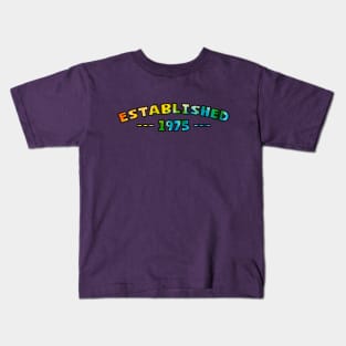 Established 1975 Kids T-Shirt